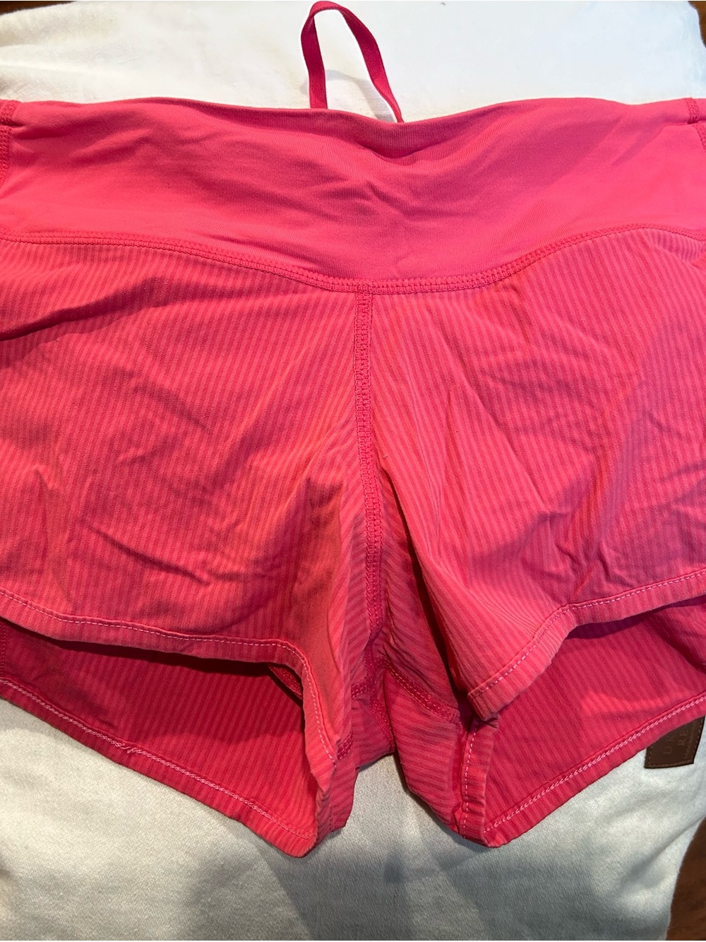 Women’s Lululemon Speed Up Performance Running Shorts, Size 4